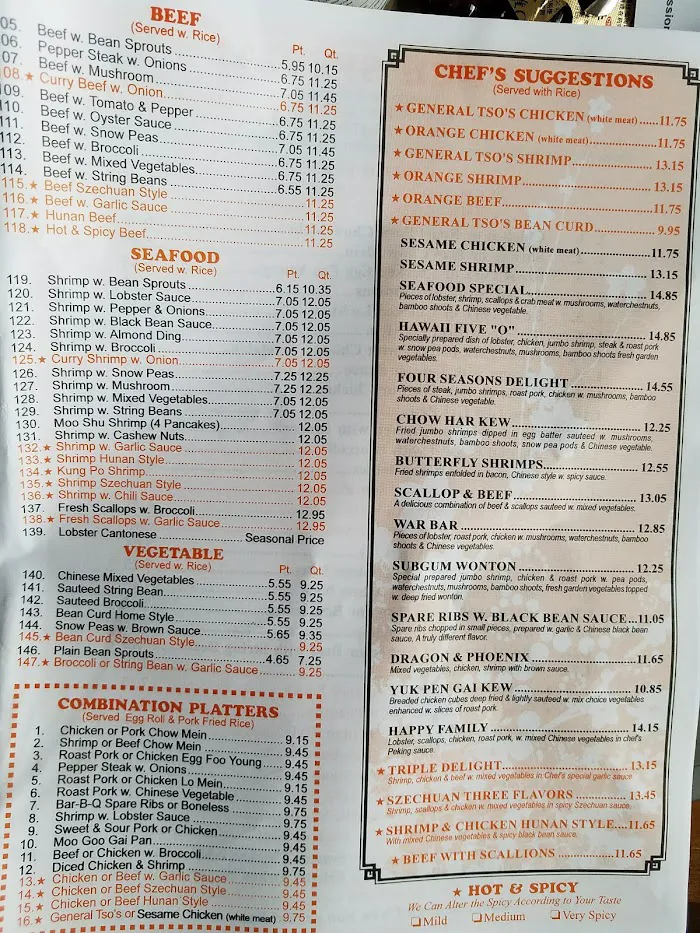 Chan's Chinese Food 1