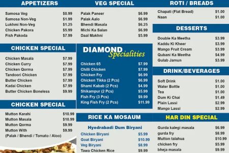 Blue Diamond Restaurent