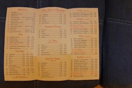 New China Tea Garden Chop Suey