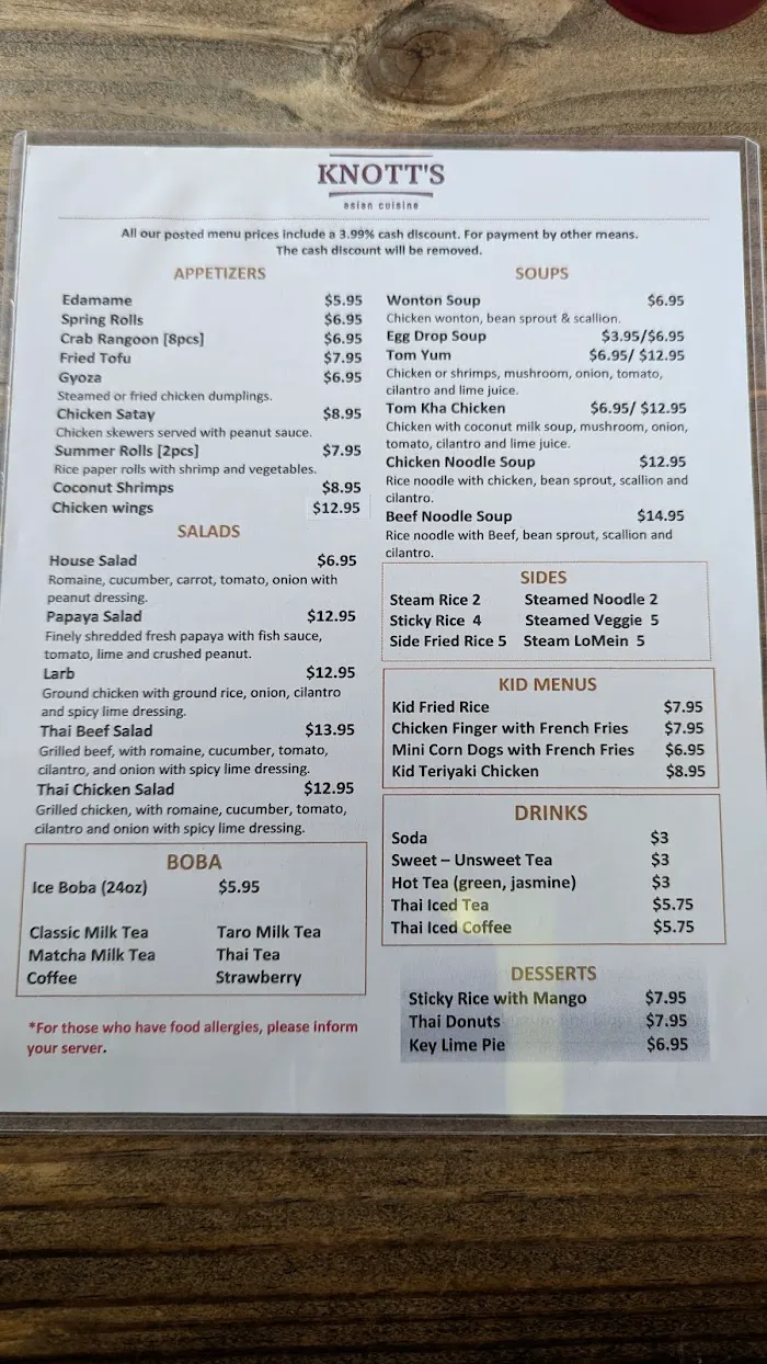 Knott's Asian Cuisine 7