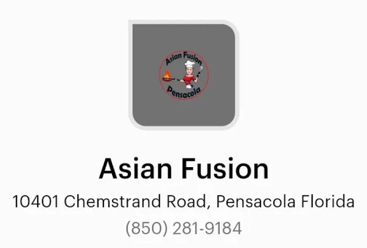 Asian Fusion Pensacola (Food Trailer) 1