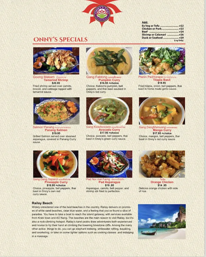 Onny's Thai Restaurant 7