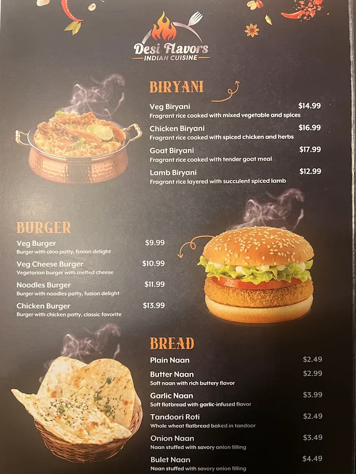 Desi flavors Indian cuisine 1