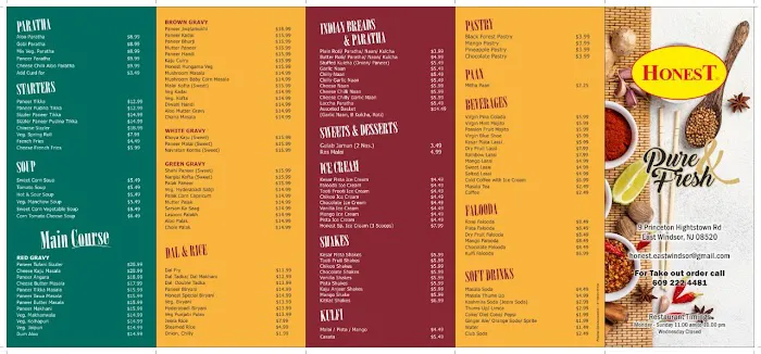 Honest Restaurant East Windsor 1