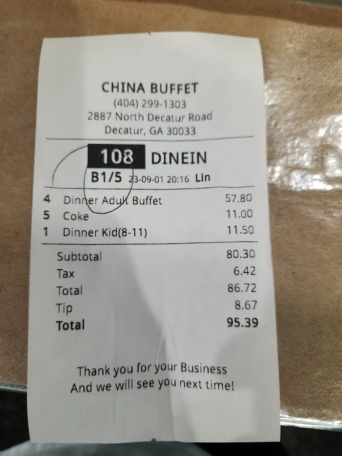 China Buffet 10