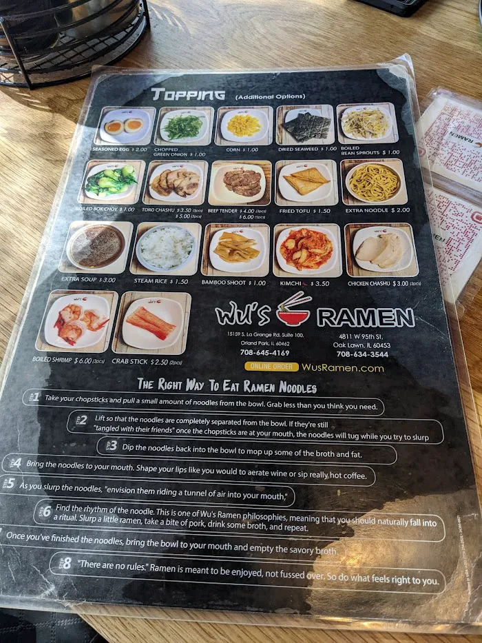 Wu's Ramen Orland Park 6