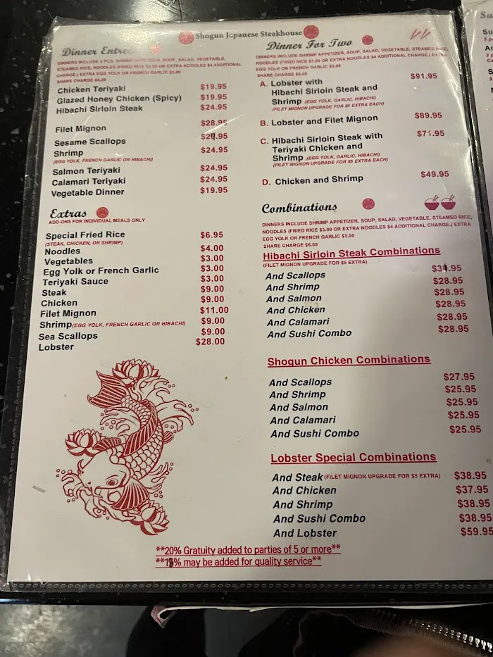 Shogun Japanese Steakhouse Naperville 9