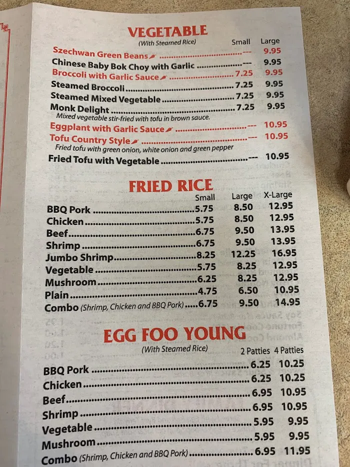 Yen Ching Chinese Carry Out 5