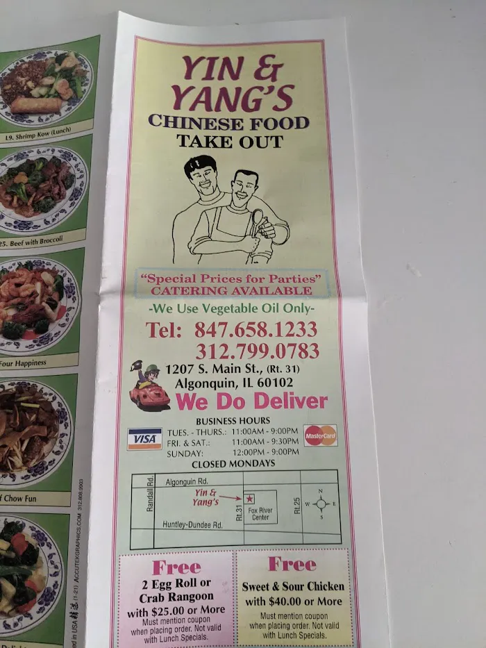 Yin & Yang's Carry Out 7