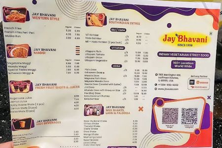 Jay Bhavani (Indian Vegetarian street food)