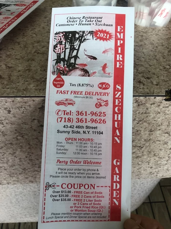 Empire Szechuan Garden 10