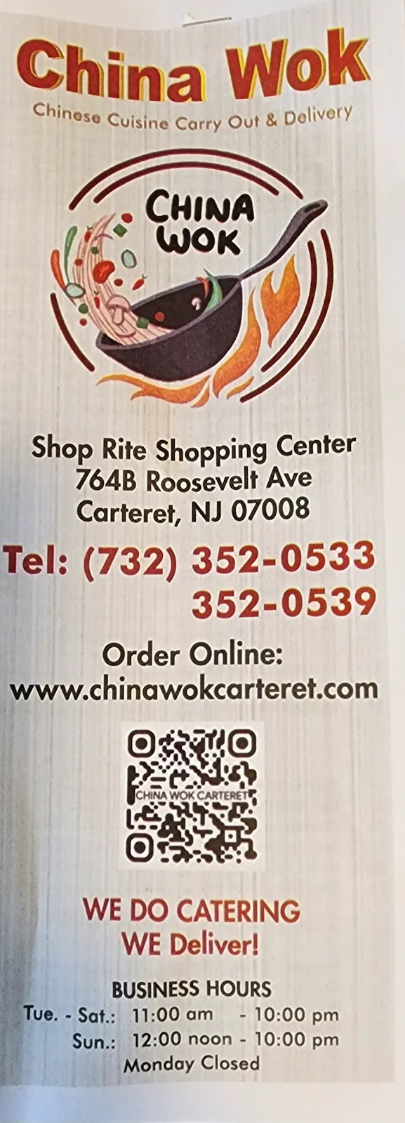 CHINA WOK CARTERET 7