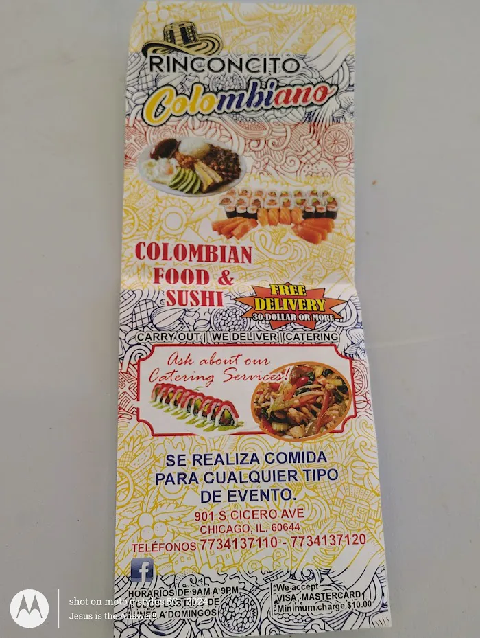 El Rinconcito Colombiano Latin Sushi Chinese kitchen 7