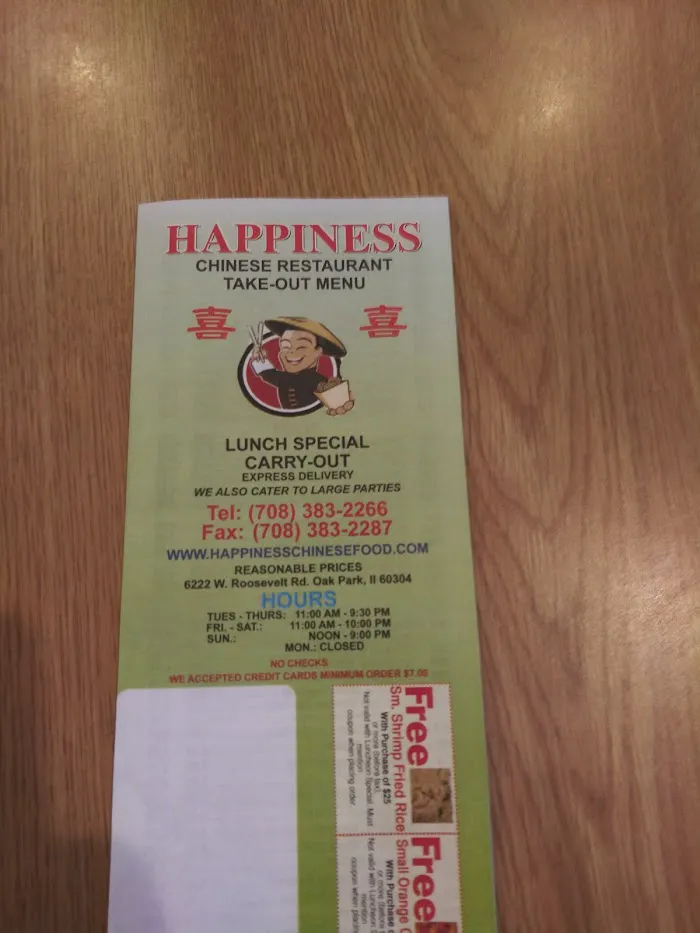 Happiness Chinese Restaurant 8