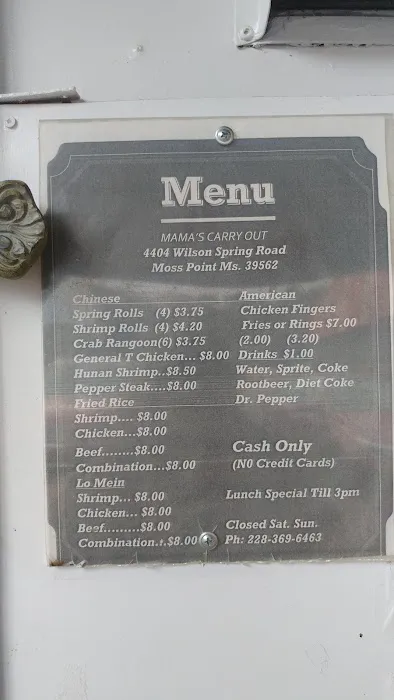 Mama's Take Out 1