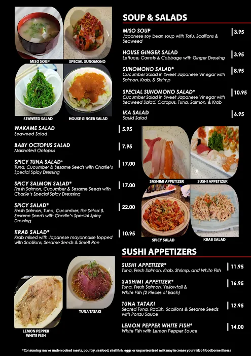 Charlie's Sushi & Japanese Restaurant 10