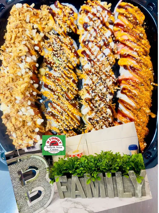 B Family Sushi and Asian Cuisine 8