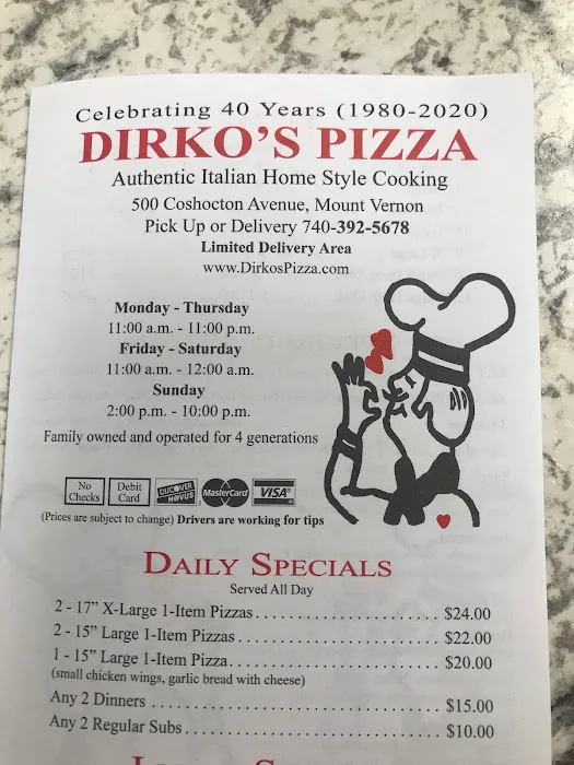 Dirko's Pizza 1