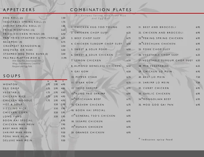 Boon Kai Restaurant (Take out Only) 7
