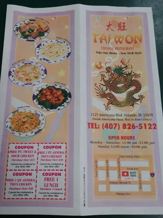 Taiwon Chinese Restaurant 1