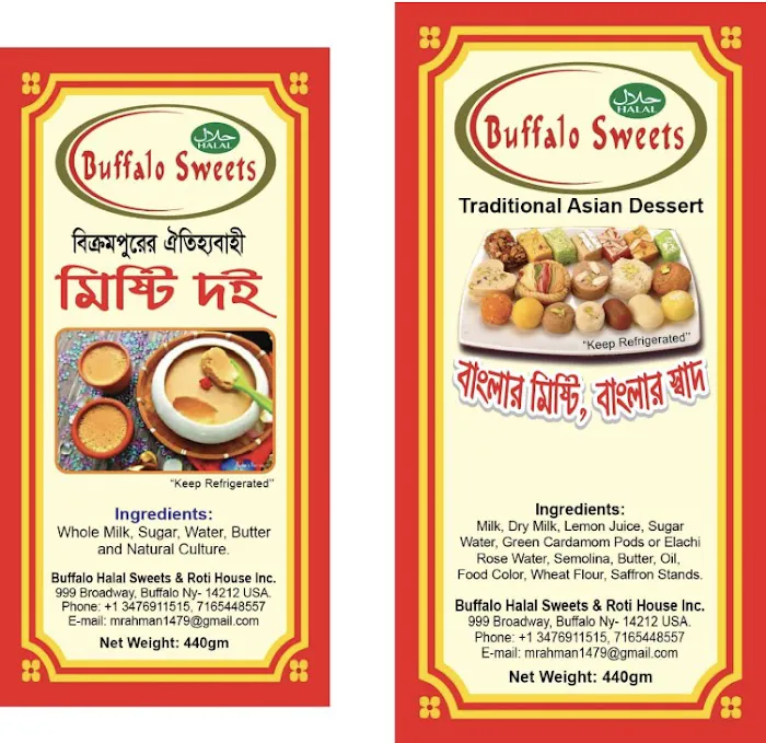 Buffalo halal sweets and Roti House Inc 5