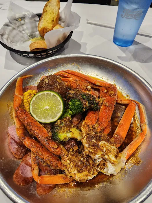 Flaming Crab Cajun Seafood 9