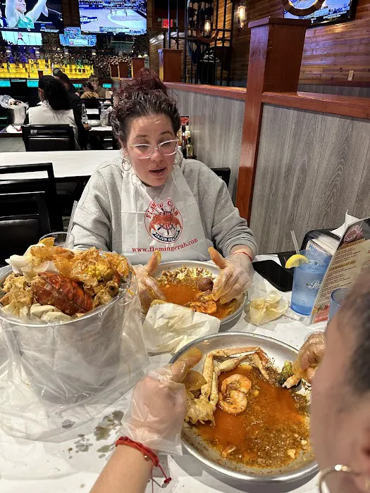 Flaming Crab Cajun Seafood 8