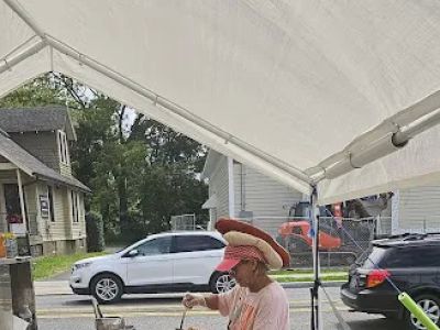 Hot Dog Lady Hot Dog Cart - Sabretts 0