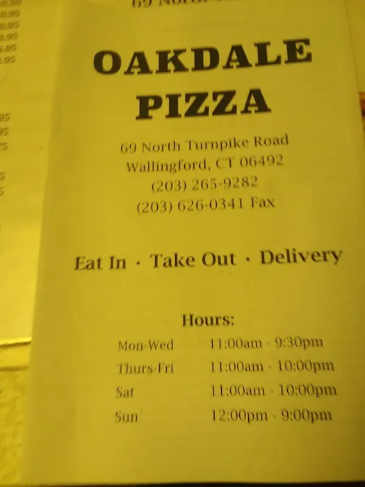 Oakdale Pizza 2