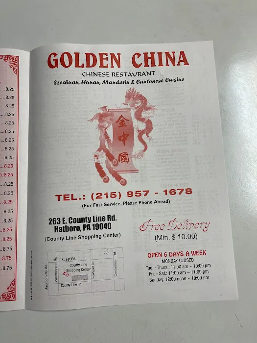 Golden China Chinese Restaurant 9