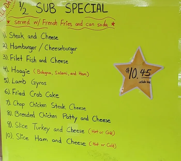 Yum's Carry Out 10