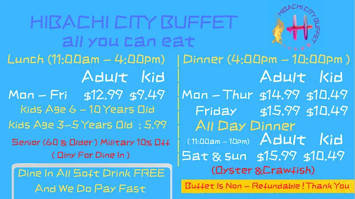 Hibachi City Buffet 10