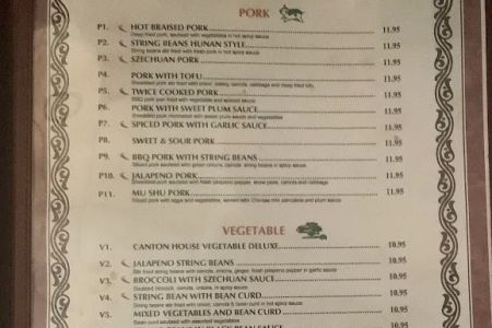 Canton House Chinese Restaurant