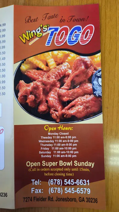 Wings to Go 4