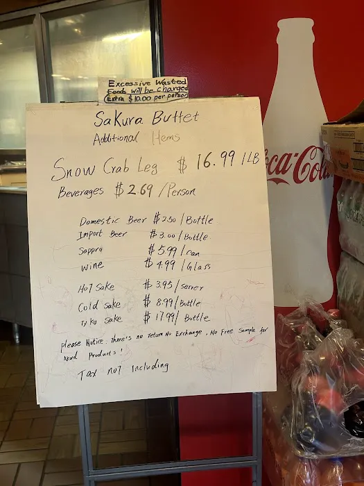 Sakura Hibachi Sushi Buffet 5