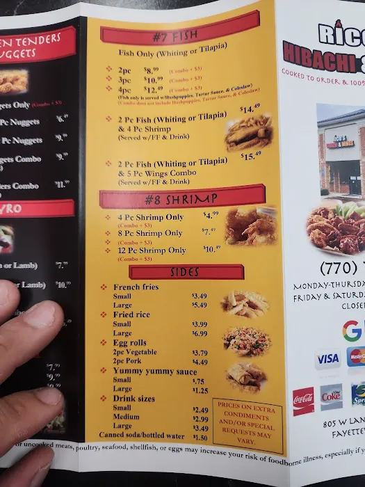 Rico’s Hibachi & Wings 2