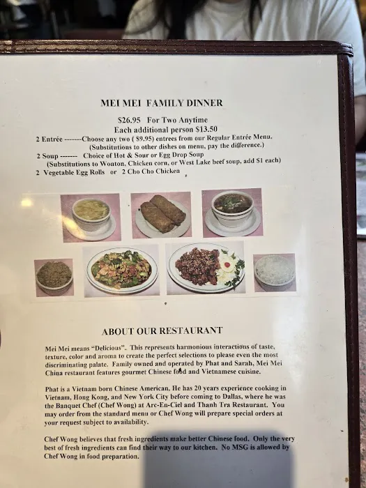 Mei Mei China Restaurant 2