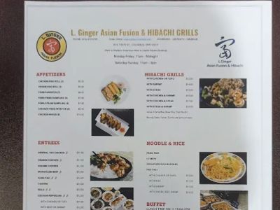 L.Ginger Asian Fusion & Hibachi 0