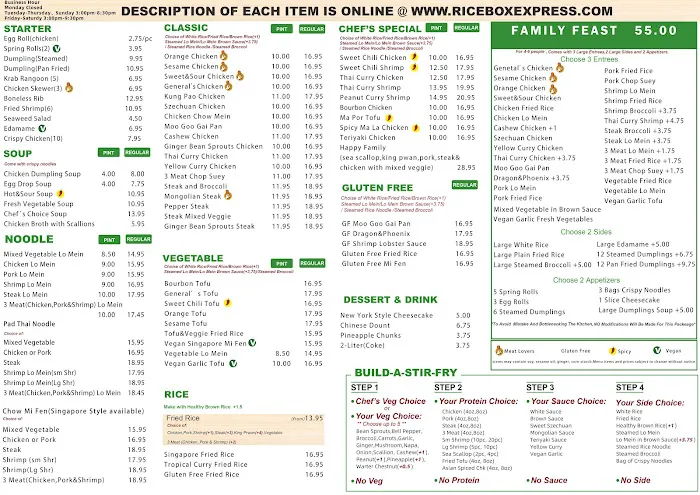 Rice Box Express - Sarasota Chinese Restaurant 7