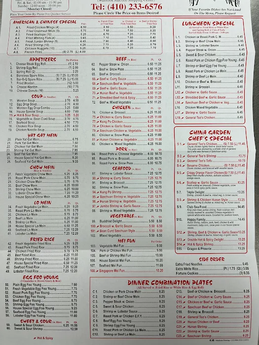 China Garden Restaurant 6