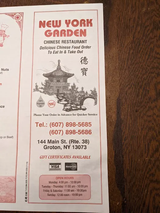 New York Garden Chinese Restaurant 9