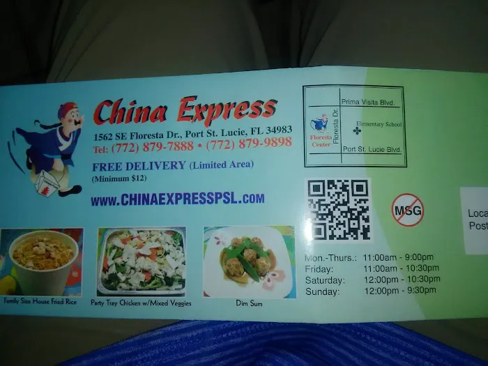 CHINA EXPRESS (Pick Up/Take-Out Only) 7