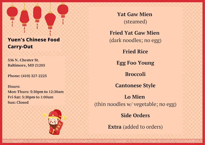 Yuen's Chinese Food Carryout 10