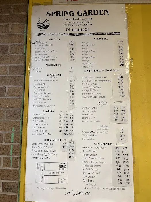 Spring Garden Carry Out 5