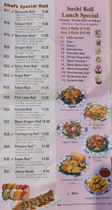 Egg Roll King & Sushi 5