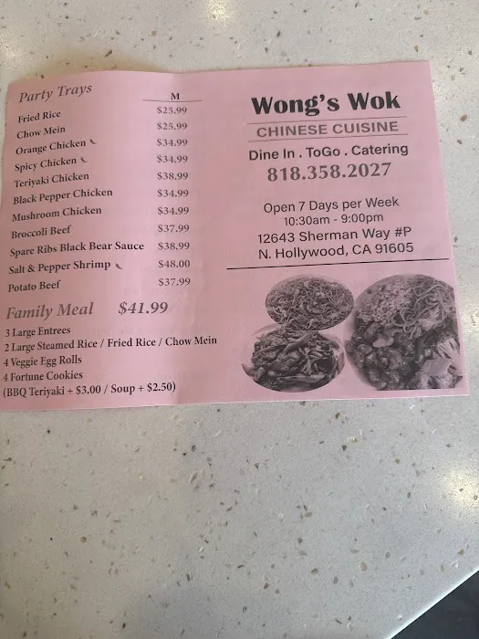 Wong's Wok Chinese Food 8