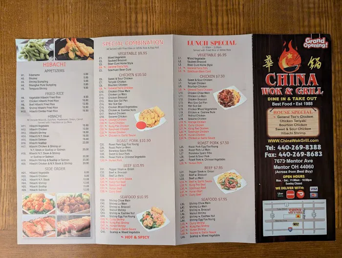 CHINA WOK & GRILL 9