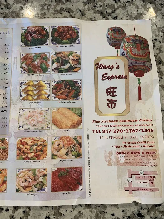 Wong's Express 10
