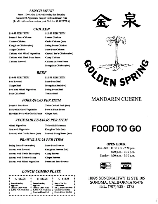 Golden Spring Mandarin Cuisine 9