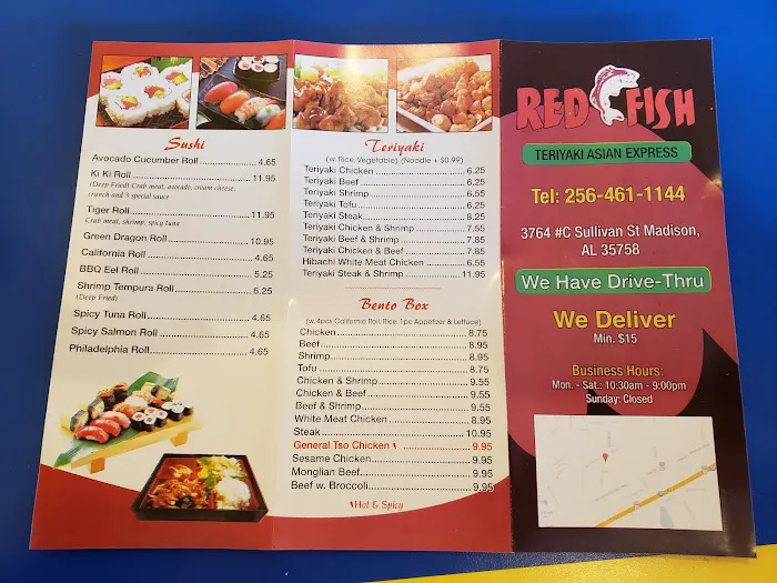 Red Fish Teriyaki Asian Express 10